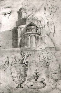 El ábside del Duomo, Pisa de Domenico Beccafumi