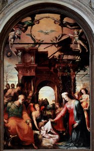 La natividad de Domenico Beccafumi