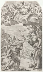 El bautismo de Cristo de Domenico Bonavera
