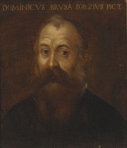 Retrato del artista de Domenico Brusasorci