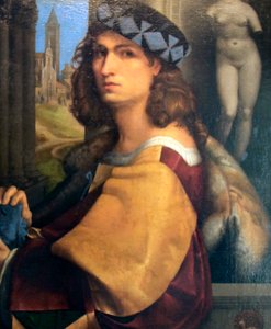 Retrato de un hombre, Autorretrato, 1512 de Domenico Capriolo