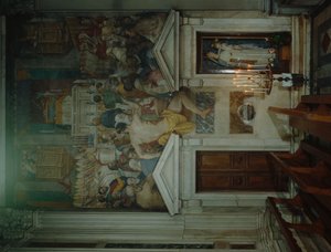 El funeral de San Antonino, 1589 de Domenico Cresti