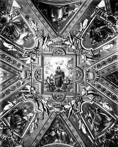 Virgen de la Inmaculada Concepción con santos y ángeles, en la Capilla Paulina, c.1611