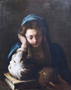 Magdalena penitente de Domenico Fetti or Feti