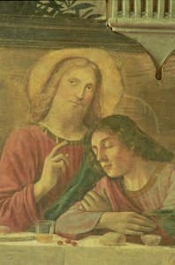 Cabeza de Cristo, de la Última Cena, 1480