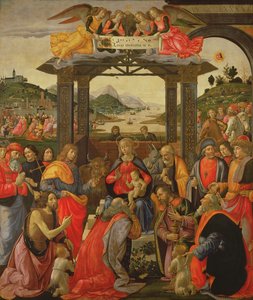 La Adoración de los Magos, 1488