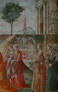 Visitación de Domenico Ghirlandaio