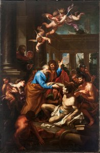 El Milagro de San Pedro de Domenico I Piola