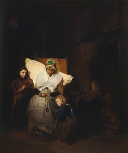 El rosario de Domenico Induno