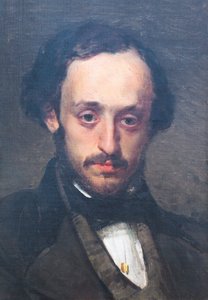 Pasquale Villari de joven de Domenico Morelli