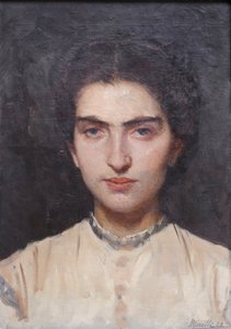 Retrato de Concettina de Domenico Morelli