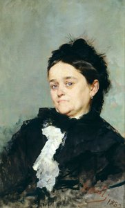 Retrato de Virginia Villari de Domenico Morelli