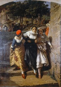 Vísperas sicilianas de Domenico Morelli