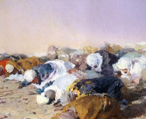 El sermón de Mahoma de Domenico Morelli