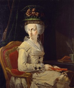 Retrato de María Amalia de Austria, Duquesa de Parma de Domenico Muzzi