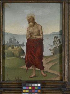 San Onufrio (óleo sobre madera)