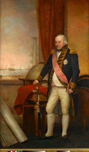Contraalmirante Sir John Jervis de Domenico Pellegrini