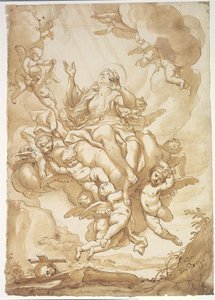 Ascensión de Santa María Magdalena de Domenico Piola