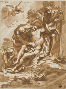 Descendimiento de la Cruz de Domenico Piola