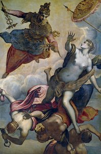 Alegoría de la prosperidad de Domenico Robusti Tintoretto