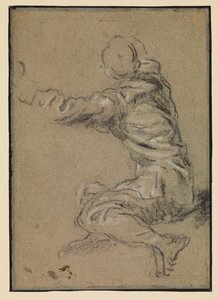 Hombre sentado, siglo XVI de Domenico Robusti Tintoretto