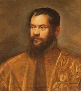 Retrato de un hombre de Domenico Robusti Tintoretto