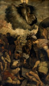 San Agustín curando al lisiado de Domenico Robusti Tintoretto