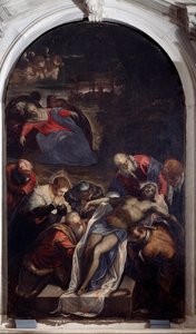 La Deposición en el Sepulcro de Domenico Robusti Tintoretto