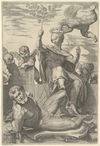 Alegoría de la Paz de Domenico Tibaldi
