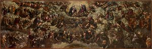 Paraíso de Domenico Tintoretto