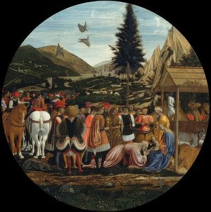 La adoración de los Reyes de Domenico Veneziano