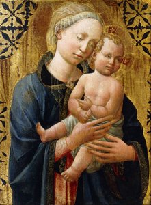 La Madonna y el Niño de Domenico di Michelino
