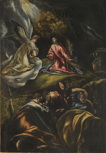La agonía en el jardín de Dominico El Greco