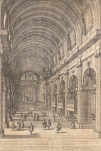 Decoración ordenada por el Cardenal de Retz en la Iglesia de San Luigi, Roma, para el Santo, 1665 de Dominique Barriere