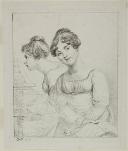 Madame Lavallée y Madame de Valory de Dominique Vivant Denon