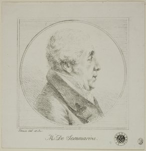 Retrato de perfil de Monsieur de Sommariva de Dominique Vivant Denon