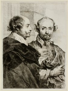 Dos retratos de un hombre en medio cuerpo de Dominique Vivant Denon