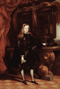 Retrato de Carlos II de España (óleo sobre lienzo, c.1675) de Don Juan Carreno de Miranda