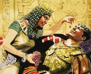 Cleopatra y César