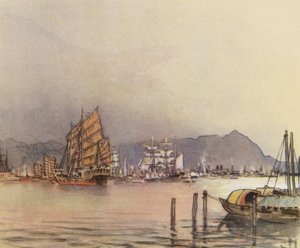 Hong-Kong (litografía en color)