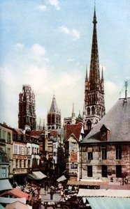 Catedral de Rouen, Normandía, Francia de Donald McLeish