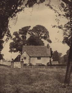 Sulgrave Manor, hogar de los antepasados de George Washington (foto b/n) de Donald McLeish