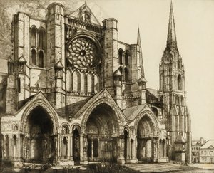 Chartres, Portal Norte de Donald Shaw MacLaughlan