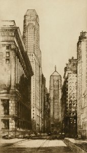 Chicago, el corazón de Chicago (noche) de Donald Shaw MacLaughlan