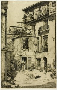 Patio de los Gobelinos de Donald Shaw MacLaughlan