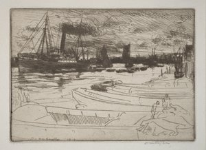 Luz vespertina de Donald Shaw MacLaughlan