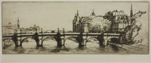 El Puente Nuevo, París de Donald Shaw MacLaughlan