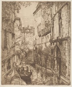 Río delle Verona, Venecia de Donald Shaw MacLaughlan