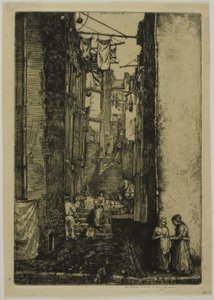 Ruelle du Pêcheur de Donald Shaw MacLaughlan