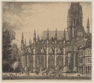 San Ouen, Rouen de Donald Shaw MacLaughlan